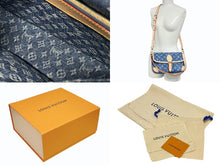 Load image into Gallery viewer, 新品未使用 LOUIS VUITTON ルイヴィトン バッグ ディアヌ ショルダーバッグ M13070 モノグラムデニム ブルー ゴールド金具 中古 4b009760