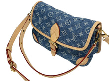 Load image into Gallery viewer, 新品未使用 LOUIS VUITTON ルイヴィトン バッグ ディアヌ ショルダーバッグ M13070 モノグラムデニム ブルー ゴールド金具 中古 4b009760