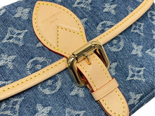 Load image into Gallery viewer, 新品未使用 LOUIS VUITTON ルイヴィトン バッグ ディアヌ ショルダーバッグ M13070 モノグラムデニム ブルー ゴールド金具 中古 4b009760