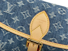 Load image into Gallery viewer, 新品未使用 LOUIS VUITTON ルイヴィトン バッグ ディアヌ ショルダーバッグ M13070 モノグラムデニム ブルー ゴールド金具 中古 4b009760