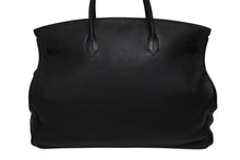 Load image into Gallery viewer, 極美品 激レア HERMES エルメス BIRKIN バーキン50 ハンドバッグ トゴ ブラック シルバー金具 □J刻印 中古 4b009766