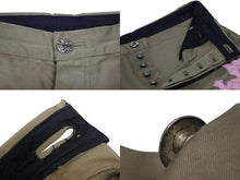 Load image into Gallery viewer, CHROME HEARTS クロムハーツ CARPENTER DOUBLE KNEE カーペンター ダブルニーパンツ サイズ34 クロスボール シルバー925 ベージュ ピンク 美品 中古 4b009772