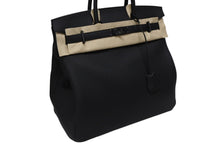 Load image into Gallery viewer, 新品未使用 HERMES エルメス ソーブラック ハンドバッグ オータクロア40 ブラック K刻印 トゴ ブラック金具 中古 4b009774