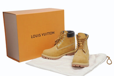 新品未使用 LOUIS VUITTON ルイヴィトン × Timberland ティンバーランド モノグラム 6インチブーツ LV-TMB-0003 サイズ5 1/2 中古 4b009777