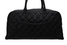 Load image into Gallery viewer, CHANEL シャネル ハンドバッグ ミニボストン A20997 8番台 キャビアスキン ココマーク ブラック ゴールド金具 美品 中古 4b009804