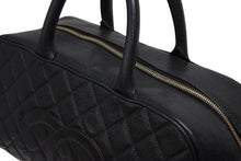 Load image into Gallery viewer, CHANEL シャネル ハンドバッグ ミニボストン A20997 8番台 キャビアスキン ココマーク ブラック ゴールド金具 美品 中古 4b009804