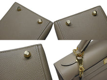Load image into Gallery viewer, 新品同様 HERMES エルメス ケリー28 外縫い 2WAY ショルダーバッグ A刻印 ヴォーエプソン トレンチ ゴールド金具 中古 4b009813