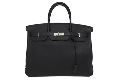 新品同様 HERMES エルメス バーキン40 ゴールド トゴ 40cm A刻印 シルバー金具 ハンドバッグ 中古 4b009825