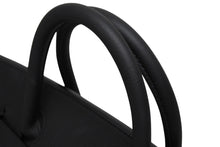 Load image into Gallery viewer, 新品同様 HERMES エルメス Haut a Courroies オータクロア40 ハンドバッグ トゴ ブラック シルバー金具 Z刻印 中古 4b009826