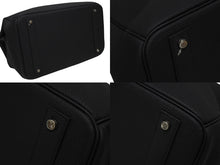 Load image into Gallery viewer, 新品同様 HERMES エルメス Haut a Courroies オータクロア40 ハンドバッグ トゴ ブラック シルバー金具 Z刻印 中古 4b009826