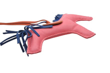 Load image into Gallery viewer, 極美品 HERMES エルメス ロデオチャームMM バッグチャーム アネモネ ブルーイズミール アニョーミロ 中古 4b009829