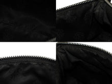Load image into Gallery viewer, CHROME HEARTS クロムハーツ INSANITY CH PLS ポーチ インサニティ CHプラスパッチ レザー シルバー925 ブラック 美品 中古 4b009847