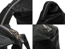 Load image into Gallery viewer, CHROME HEARTS クロムハーツ LELO SM レロ ショルダーバッグ クロスパッチ セメタリー シルバー925 美品 中古 4b009849
