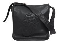 Load image into Gallery viewer, 極美品 CHROME HEARTS クロムハーツ メールバッグ ショルダーバッグ ガンスリンガー リップ＆タン レザー シルバー925 ブラック 中古 4b009850