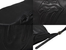 Load image into Gallery viewer, 極美品 CHROME HEARTS クロムハーツ メールバッグ ショルダーバッグ ガンスリンガー リップ＆タン レザー シルバー925 ブラック 中古 4b009850