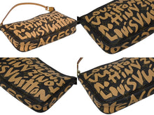 Load image into Gallery viewer, LOUIS VUITTON ルイヴィトン ポシェットアクセソワ―ル ポーチ M92193 モノグラム グラフィティ ブラウン PVC 美品 中古 4b009857