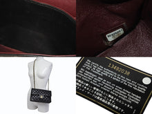 Load image into Gallery viewer, 極美品 CHANEL シャネル チェーンショルダーバッグ マトラッセ23 Wフラップラップ ラムスキン ブラックゴールド 13番台 中古 4b009859