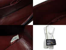 Load image into Gallery viewer, CHANEL シャネル マトラッセ25 Wフラップ Wチェーンショルダーバッグ 0番台 ココマーク ラムスキン ゴールド金具 美品 中古 4b009860