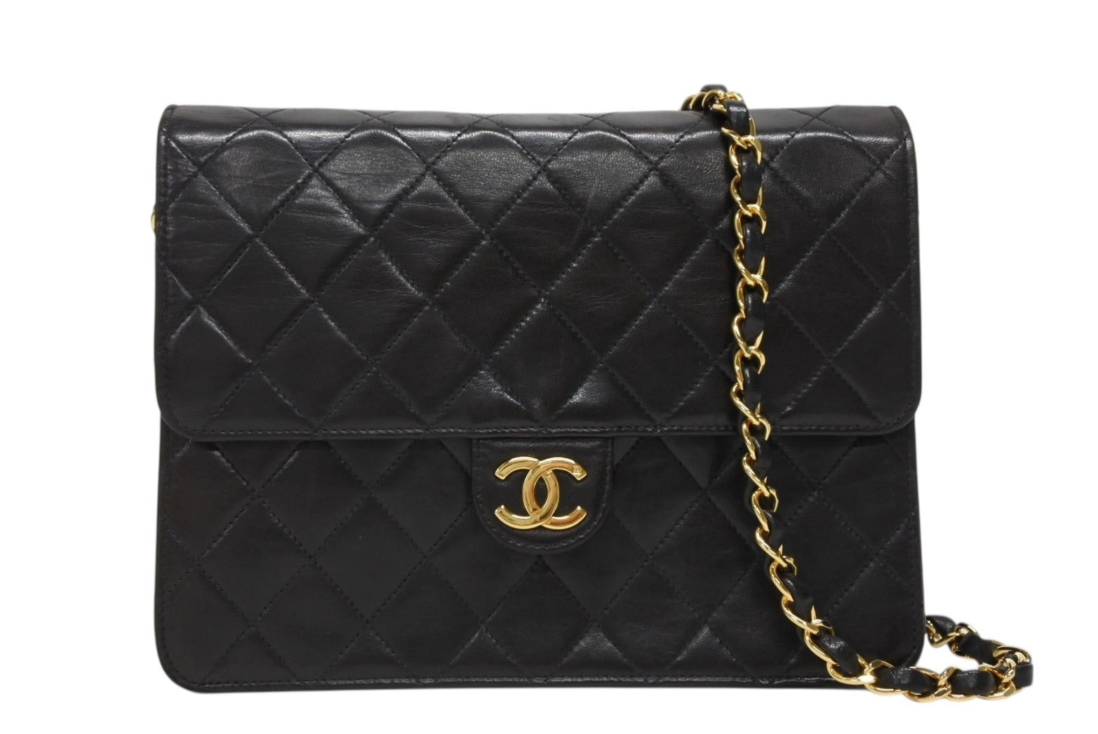 CHANEL シャネル Sフラップ Sチェーンショルダーバッグ 4番台