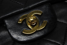 Load image into Gallery viewer, CHANEL シャネル マトラッセ25 Wフラップ Wチェーンショルダーバッグ 0番台 ココマーク ラムスキン ゴールド金具 美品 中古 4b009882