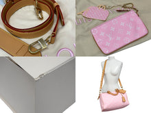 Load image into Gallery viewer, 未使用 LOUIS VUITTON ルイヴィトン スピーディ P9 バンドリエール 30 ハンドバッグ M13914 モノグラム ピンク キャンディ 中古 4b009892