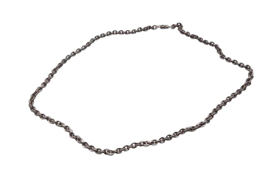 CHROME HEARTS クロムハーツ PAPER CHAIN NECKLACE 24Inch ペーパーチェーン ネックレス 24インチ 重量約42.4g 美品 中古 4b009901