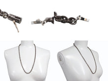 画像をギャラリービューアに読み込む, CHROME HEARTS クロムハーツ PAPER CHAIN NECKLACE 24Inch ペーパーチェーン ネックレス 24インチ 重量約42.4g 美品 中古 4b009901