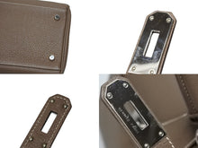 Load image into Gallery viewer, 極美品 HERMES エルメス SHOULDER KELLY ショルダーケリー ショルダーバッグ トリヨンクレマンス エトゥープ シルバー金具 □K刻印 中古 4b009904