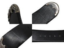 画像をギャラリービューアに読み込む, CHROME HEARTS クロムハーツ LARGE BLT CLASSIC 3PC ラージ クラシック3PC オーダー レザーベルト シルバー 美品 中古 4b009905