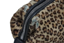 Load image into Gallery viewer, CHRME HEARTS クロムハーツ アクセサリー コスメ ポーチ レオパード柄 ハラコ レザー 良品 中古 4b009936