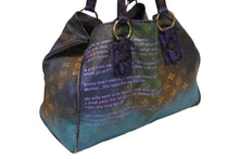 Load image into Gallery viewer, 極美品 LOUIS VUITTON ルイヴィトン トートバッグ リチャードプリンス ハートブレイク M95740 モノグラムジョークスキャンバス ヴィオレ 中古 4b009945