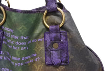 Load image into Gallery viewer, 極美品 LOUIS VUITTON ルイヴィトン トートバッグ リチャードプリンス ハートブレイク M95740 モノグラムジョークスキャンバス ヴィオレ 中古 4b009945