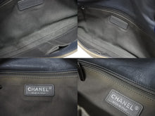 Load image into Gallery viewer, 極美品 名作 CHANEL シャネル アクト2 マトラッセ チェーンショルダーバッグ キャンバス グレー 19番台 ペンキ 中古 4b009973