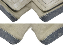 Load image into Gallery viewer, 極美品 名作 CHANEL シャネル アクト2 マトラッセ チェーンショルダーバッグ キャンバス グレー 19番台 ペンキ 中古 4b009973