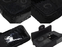 Load image into Gallery viewer, 新品同様 CHANEL シャネル マトラッセ25 Sフラップ Wチェーンショルダーバッグ 25番台 ココマーク パッチワーク ステッチ ブラック 中古 4b009976