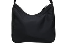 Load image into Gallery viewer, PRADA プラダ ホーボー ハンドバッグ ワンショルダーバッグ MV515 トライアングルロゴ ナイロン ブラック 美品 中古 4b009980