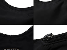 Load image into Gallery viewer, PRADA プラダ ホーボー ハンドバッグ ワンショルダーバッグ MV515 トライアングルロゴ ナイロン ブラック 美品 中古 4b009980