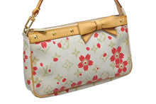 Load image into Gallery viewer, LOUIS VUITTON ルイヴィトン ポシェットアクセソワール チェリーブロッサム 村上隆コラボ M92008 ゴールド金具 美品 中古 4b009993