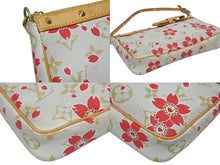 Load image into Gallery viewer, LOUIS VUITTON ルイヴィトン ポシェットアクセソワール チェリーブロッサム 村上隆コラボ M92008 ゴールド金具 美品 中古 4b009993