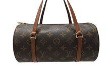 Load image into Gallery viewer, 極美品 LOUIS VUITTON ルイヴィトン パピヨン26 ハンドバッグ M51386 モノグラム PVC レザー ブラウン ゴールド金具 中古 4b003246