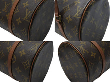 Load image into Gallery viewer, 極美品 LOUIS VUITTON ルイヴィトン パピヨン26 ハンドバッグ M51386 モノグラム PVC レザー ブラウン ゴールド金具 中古 4b003246
