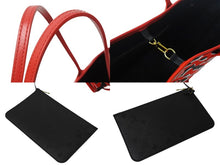 Load image into Gallery viewer, 新品未使用 LOUIS VUITTON ルイヴィトン ネヴァーフルMM LV×UF ウルスフィッシャー トートバッグ M45544 ブラック レッド 中古 4b003008