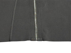 新品未使用 DAVID KOMA デヴィッド コーマ フラワー タイトドレス ビスコース ナイロン エラスタン ブラック サイズM 中古 4b004000