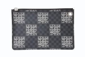 新品未使用 LOUIS VUITTON ルイヴィトン ポシェットジュールPM クリストファーネメス N61231 ダミエグラフィットキャンバス 中古 4b004055