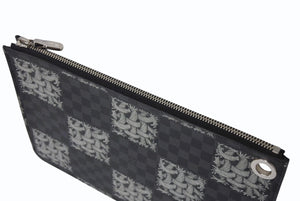 新品未使用 LOUIS VUITTON ルイヴィトン ポシェットジュールPM クリストファーネメス N61231 ダミエグラフィットキャンバス 中古 4b004055