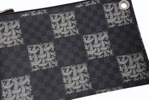 新品未使用 LOUIS VUITTON ルイヴィトン ポシェットジュールPM クリストファーネメス N61231 ダミエグラフィットキャンバス 中古 4b004055
