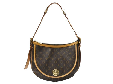 LOUIS VUITTON ルイヴィトン ショルダーバッグ M40075 トゥラムGM モノグラム ブラウン ゴールド金具 美品 中古 4b004182
