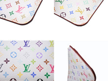 画像をギャラリービューアに読み込む, 極美品 LOUIS VUITTON ルイヴィトン ポシェット クレ コインケース 小銭入れ M93734 モノグラム マルチカラー ホワイト 村上隆 中古 4b004660