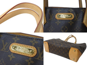 LOUIS VUITTON ルイ ヴィトン ウィルシャーMM ハンドバッグ M45644 モノグラムキャンバス ブラウン 美品 中古 4b003436