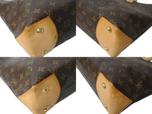 LOUIS VUITTON ルイ ヴィトン ウィルシャーMM ハンドバッグ M45644 モノグラムキャンバス ブラウン 美品 中古 4b003436